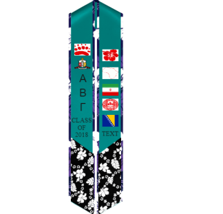 Satin Graduation Stole