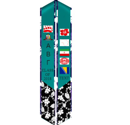 Satin Graduation Stole