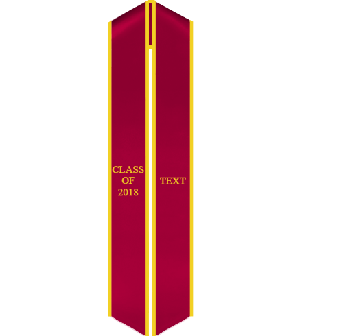 Satin Graduation Stole