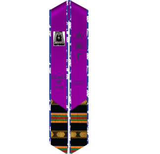 Satin Graduation Stole