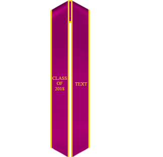 Graduation Sash