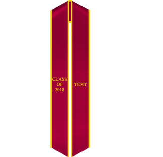 Satin Graduation Stole