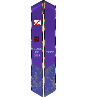 Satin Graduation Stole