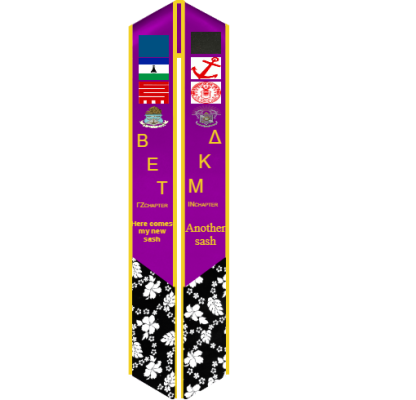 Satin Graduation Stole