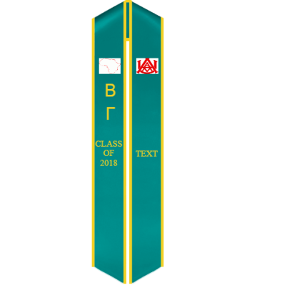 Satin Graduation Stole