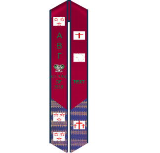 Satin Graduation Stole