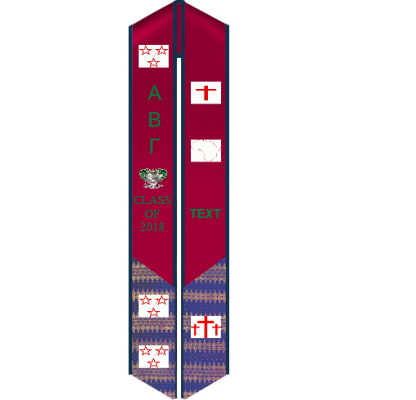 Satin Graduation Stole